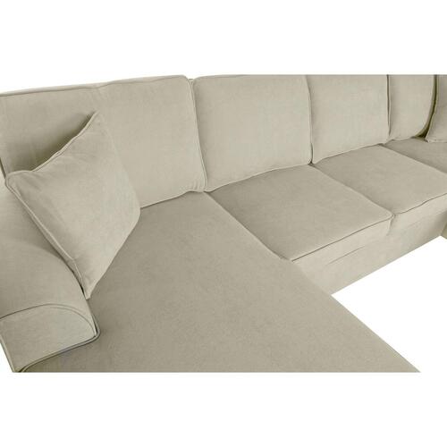 Sovesofa - sand, moderne 298 × 154 × 92 cm