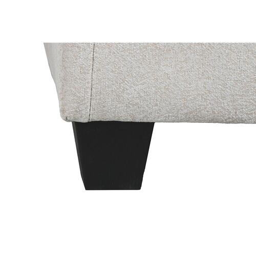 Sovesofa - beige, moderne hjørnesofa 285 × 260 × 90 cm