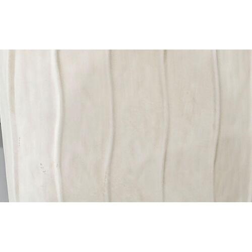 Urtepotte Home ESPRIT Ler Fiber Moderne 35 x 35 x 45 cm