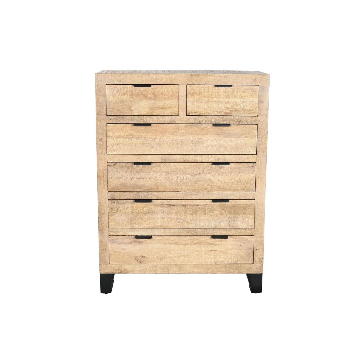 Kommode brun - 90 x 45 x 121 cm