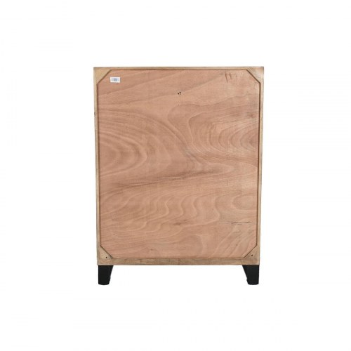 Kommode brun - 90 x 45 x 121 cm