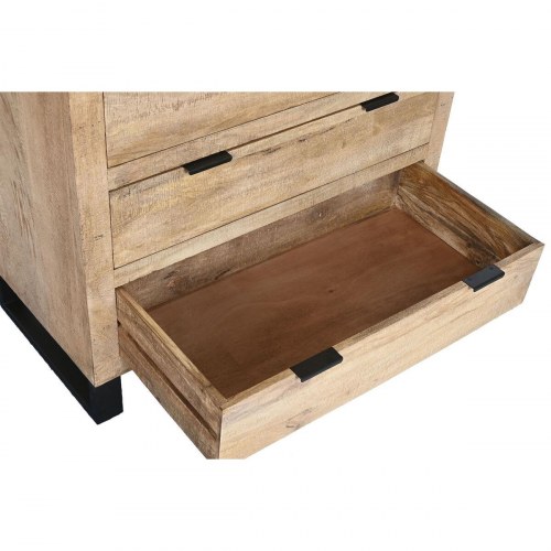Kommode brun - 90 x 45 x 121 cm