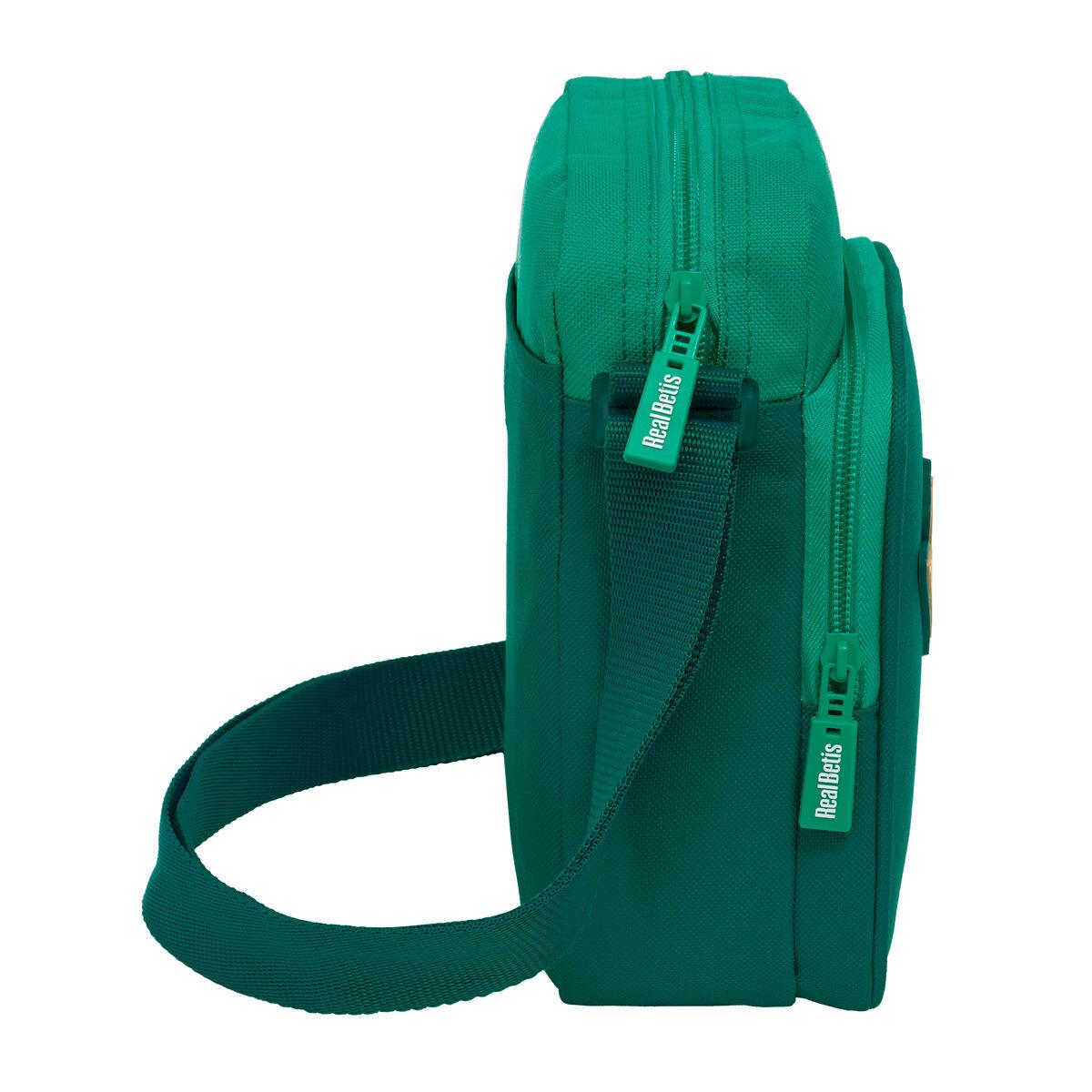 Real Betis Balompié skuldertaske - vandafvisende, 16 × 22 × 6 cm