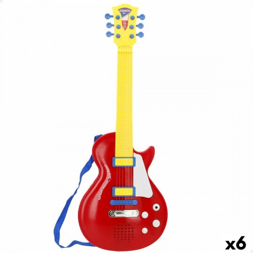 Børneguitar Bontempi - musiklegetøj 20 × 56 × 4 cm (6 stk.)