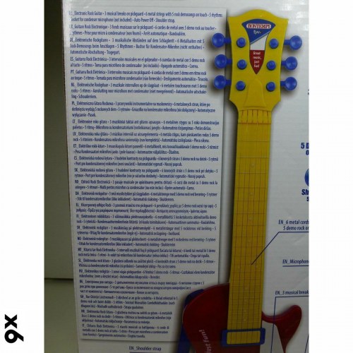 Børneguitar Bontempi - musiklegetøj 20 × 56 × 4 cm (6 stk.)