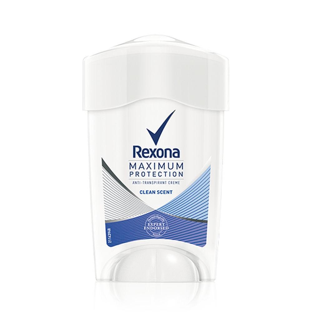 Creme Deodorant Rexona Maximum Protection Clean Scent (45 ml) (OUTLET A+)