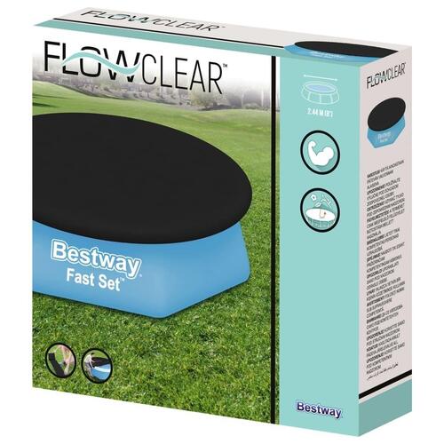 Flowclear Fast Set poolovertræk 240 cm