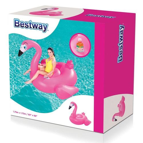 flamingo superstort oppustelig poolbadedyr 41119