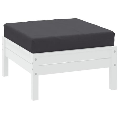 Pallehynde 60x60x9,5 cm oxfordstof antracitgrå (OUTLET A)