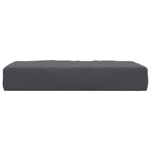 Pallehynde 60x60x9,5 cm oxfordstof antracitgrå (OUTLET A)