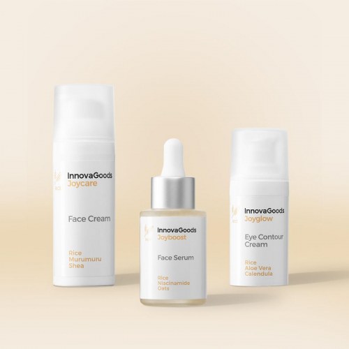 Ansigtspleje sæt med fugtighedscreme - Rice