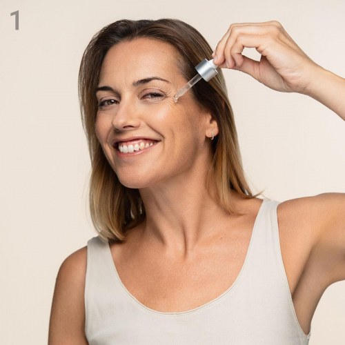 Ansigtspleje sæt med fugtighedscreme - Rice