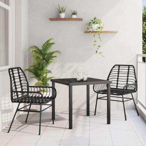5 Dele Havemøbler Brun Poly Rattan