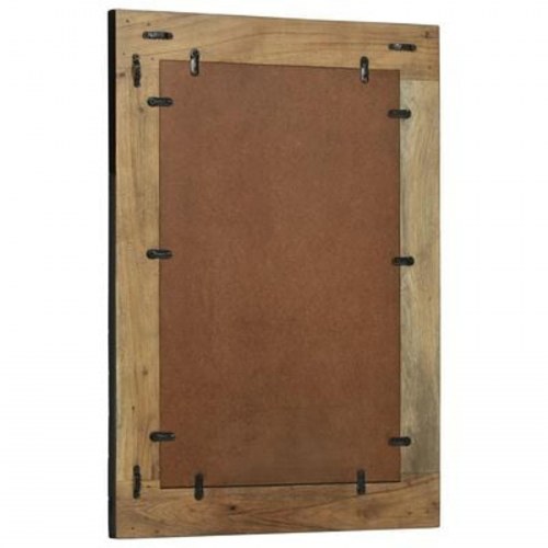 Spejl 70x2x70 cm Solid Træ Akacie