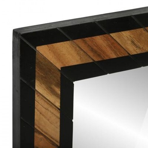 Spejl 70x2x70 cm Solid Træ Akacie