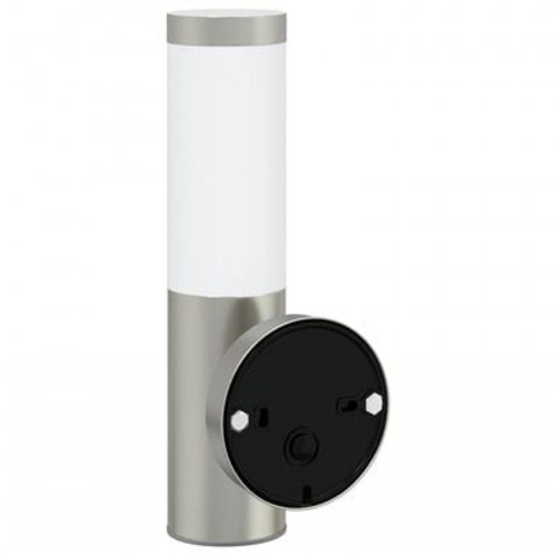 Udendørs Væglampe 2 stk Sølv Rustfrit Stål IP44