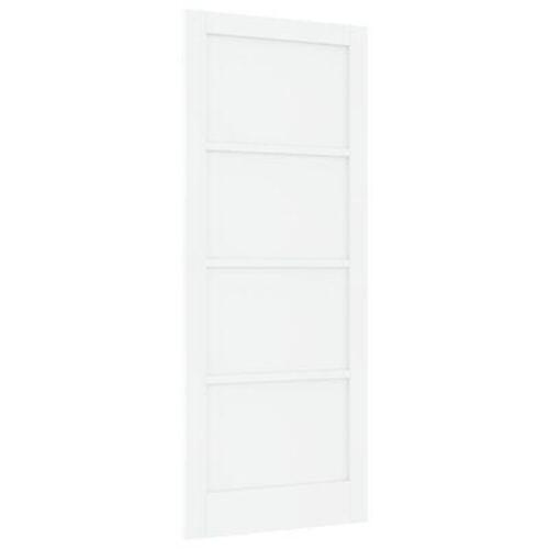 Indretningsdør 'ORKDAL'Hvid 86x211x4 cm Solid Træfyr
