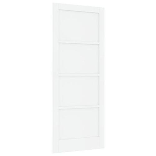 Indretningsdør 'ORKDAL'Hvid 86x211x4 cm Solid Træfyr
