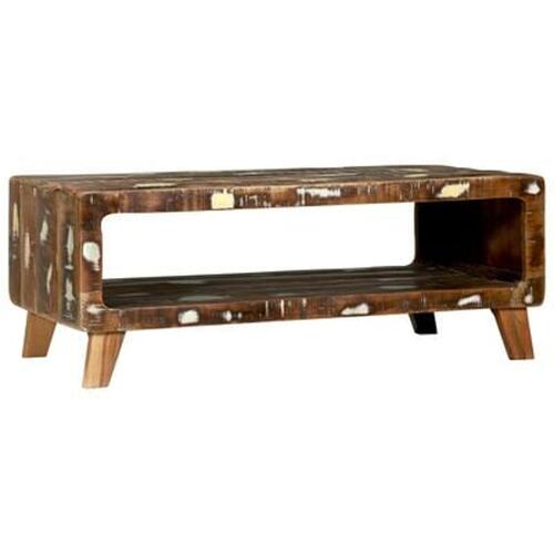 Sofabord 90x50x35 cm Solidt Træ Genbrug