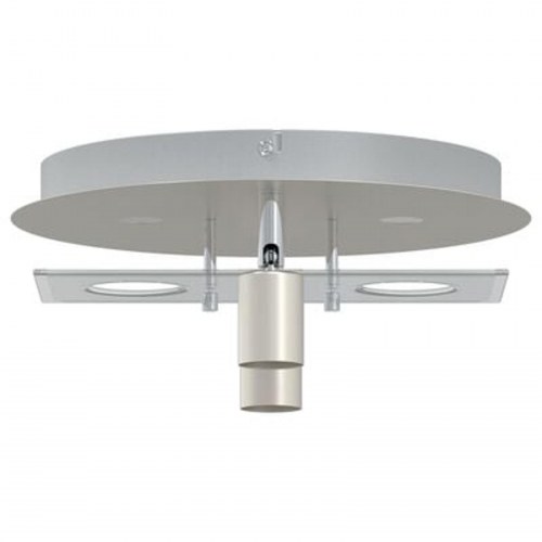Loftspotlight med 2 justérbare hoveder i mat nikkelfarve GU10