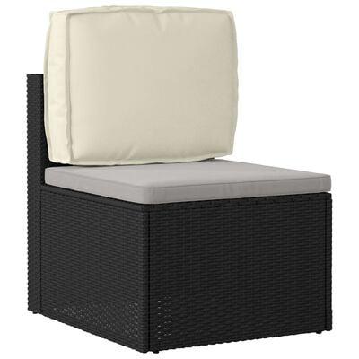 Pallehynde til ryglæn Creme 50 x 40 x 12 cm Oxford stof