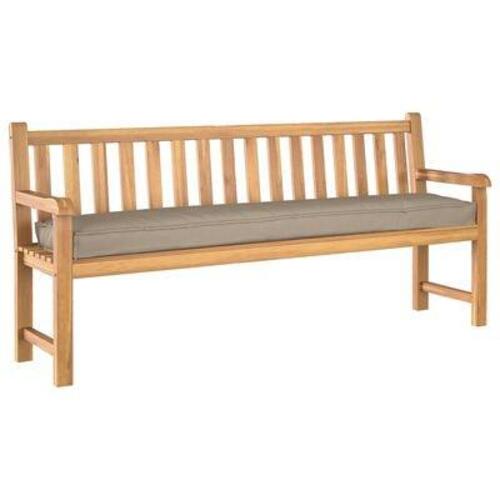 Pallet Pude til Bænk Taupe 180x40x8 cm Oxford Stof