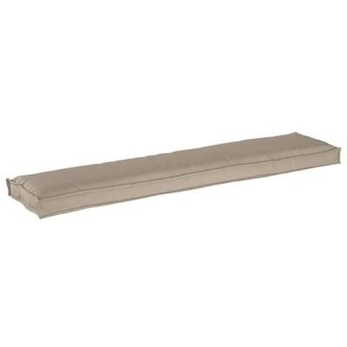 Pallet Pude til Bænk Taupe 180x40x8 cm Oxford Stof