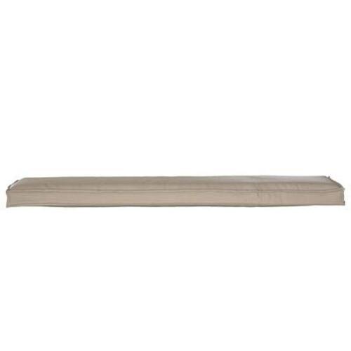 Pallet Pude til Bænk Taupe 180x40x8 cm Oxford Stof
