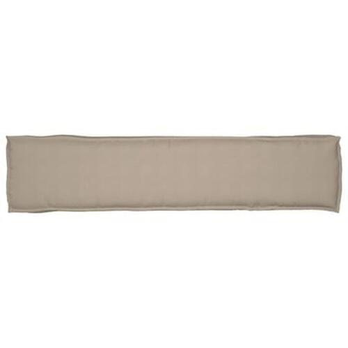 Pallet Pude til Bænk Taupe 180x40x8 cm Oxford Stof