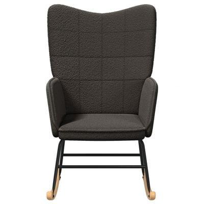 Afslappende stol Mørkegrå 61 x 78 x 98 cm Stof