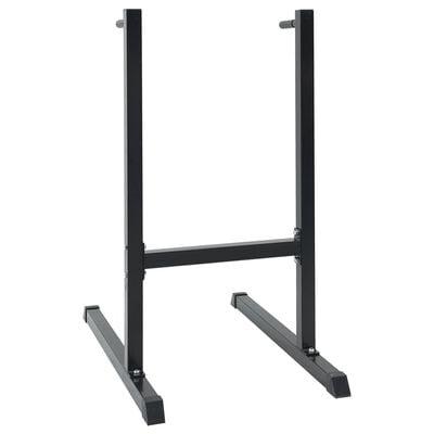 Dip Station Sort 103,5 x 66,5 x 121,5 cm Pulverlakeret stål