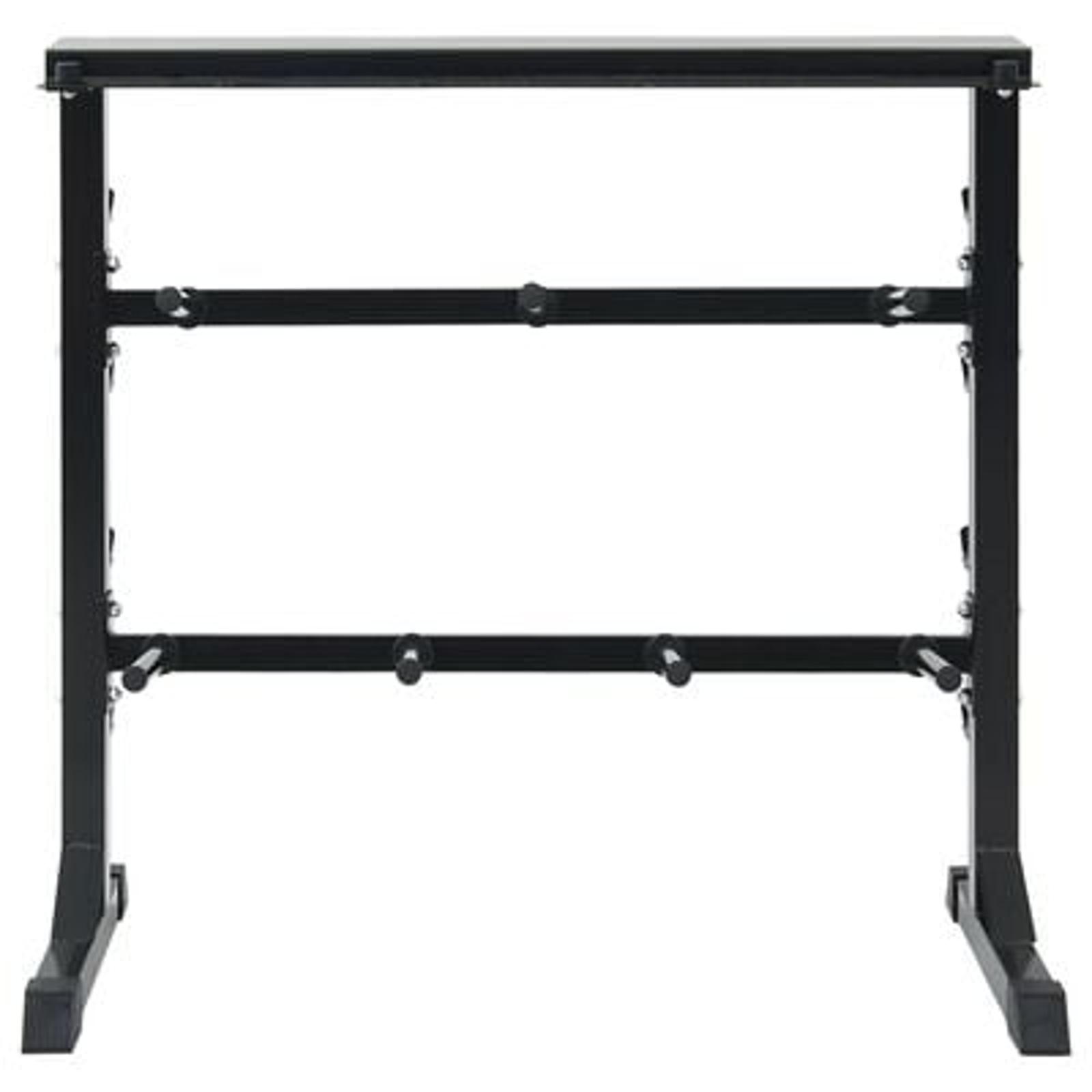 Dumbbell Rack med 7 Holdere og 8 Kroge 300 kg Stål