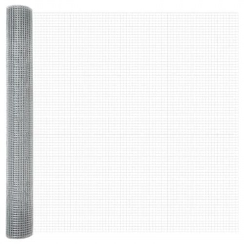 Svejset Wirehegn 1x50 m Galvaniseret Stål