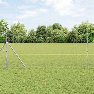 vidaXL Vild Heg Hot Dip Galvaniseret 1000 x 100 x 0.18 cm Jern