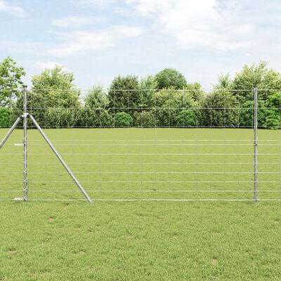 vidaXL Vild Heg Hot Dip Galvaniseret 1000 x 120 x 0,18 cm Jern