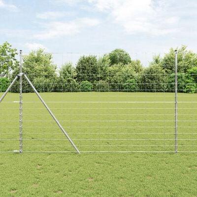 vidaXL Vild Heg Hot Dip Galvaniseret 1000 x 160 x 0,18 cm Jern