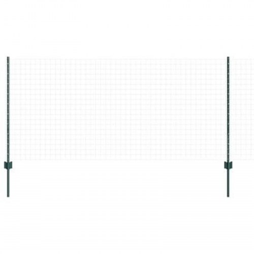 Hegnspæle 5 stk U-Kanal Grøn 100 cm Stål