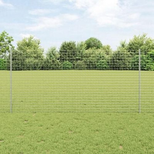 Hegn Stolper 22 stk U-Kanal 120 cm Galvaniseret Stål