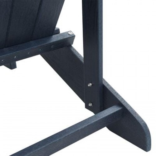 Adirondack stol Marineblå 74x82x91 cm HDPE