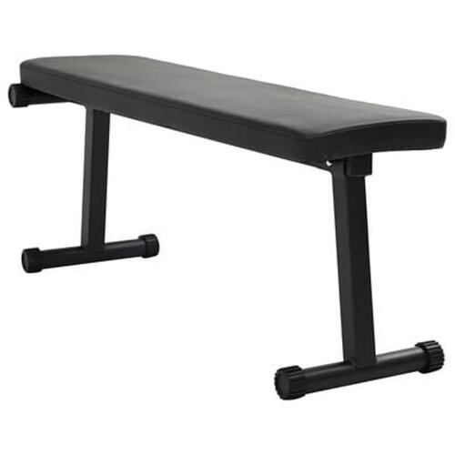 Foldbar Vægtbænk 100 kg Sort 107x27x41 cm Stål