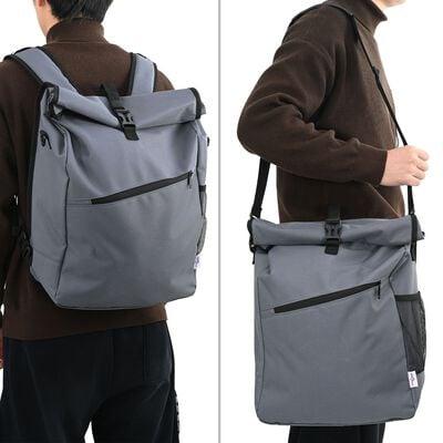 Cykeltaske Grå 33 x 16 x 48 cm Polyester
