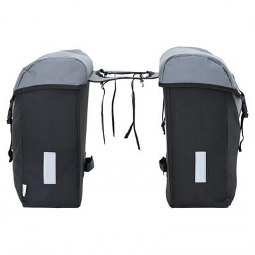 Cykel Pannier Taske Dobbelt Tasker 35L Grå