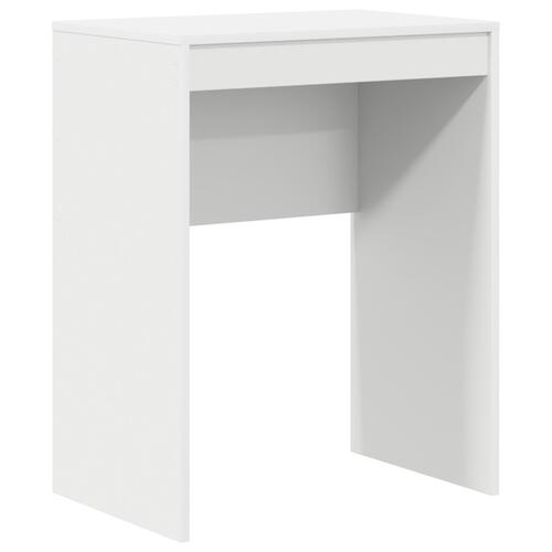 Minimalistisk Skrivebord Hvid Spånplade 60 x 40 x 76 cm Holdbar