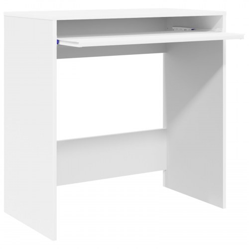 Computerbord Hvid Konstrueret træ Kompakt Organisatorer