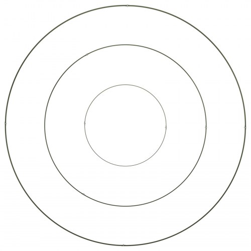 Metal Planter Stål/Olivengrøn Pulvermalt Stål Ø 120 cm