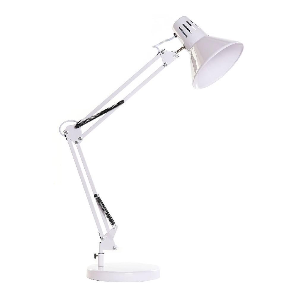 Bordlampe Hvid Metal 22 X 39 X 69 Cm