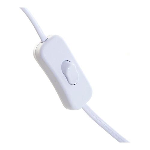Bordlampe Hvid Metal (22 x 39 x 69 cm)