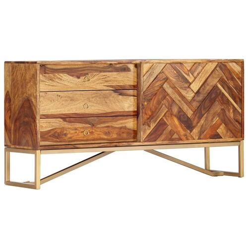 Skænk 118 x 30 x 60 cm massivt sheeshamtræ