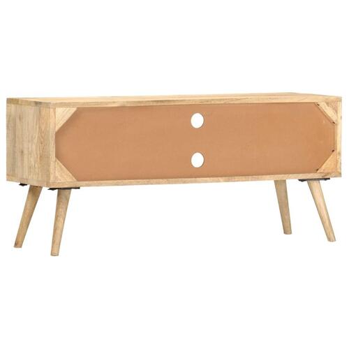 Tv-skab 100 x 30 x 45 cm massivt mangotræ