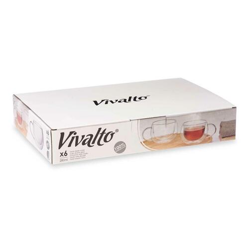 Kop Vivalto OCT-DG23213L Gennemsigtig 280 ml (6 enheder)
